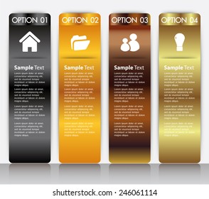 modern text box template for website computer graphic technology and internet, numbers.