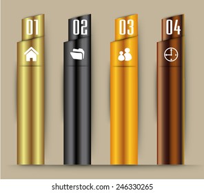 modern text box template for website computer graphic technology and internet, numbers.