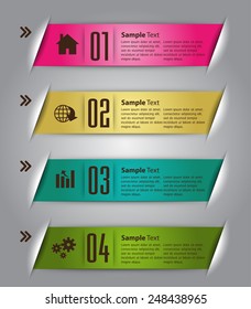 modern text box template for website computer graphic and internet, numbers.