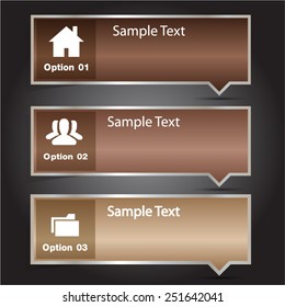modern text box template for website computer graphic and internet, numbers. label.
