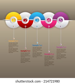 modern text box time line template for website graphic and business, text box. 