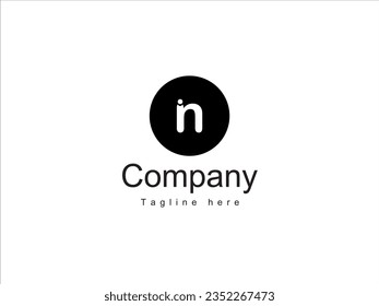 Modern Text logo design template