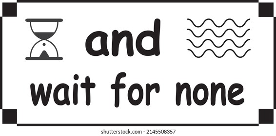 Modern and text vector T shirt design