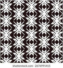 Diseño de papel digital geométrico inconsútil textil moderno