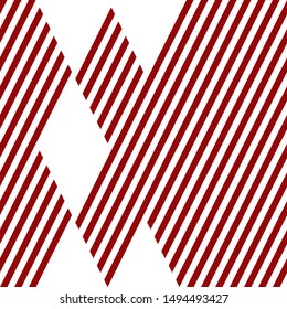 Modern texture with colored bands. Vector seamless pattern.