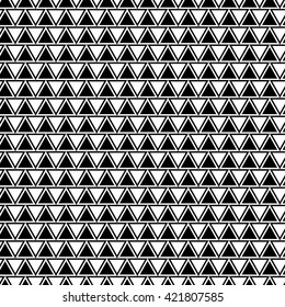 Modern texture  seamless pattern. Vector stylish . Repeating geometric tiles with striped triangles. Contemporary design.