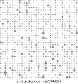 Modern textured halftone of dots 