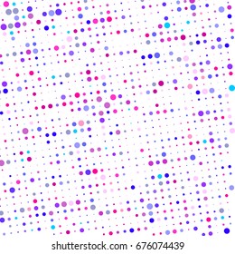 Modern textured halftone of dots 