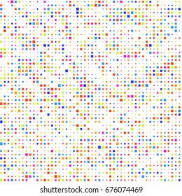 Modern textured halftone of dots 