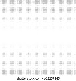 Modern textured halftone of dots on white background for banner, 