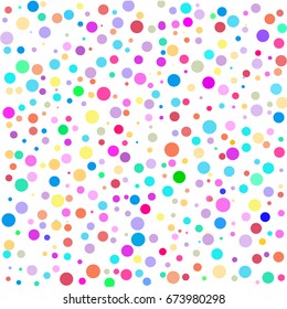 Modern textured halftone of dots on white background
