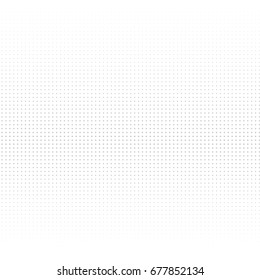 Modern textured halftone of dots on white background