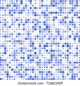 Modern textured halftone of dots on white background