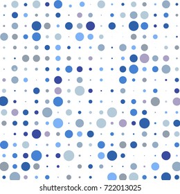 Modern textured halftone of dots on white background