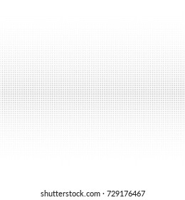 Modern textured halftone of dots on white background
