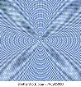 Modern textured halftone of dots on white background, 