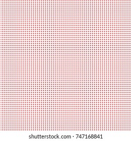 Modern textured halftone of dots on white background