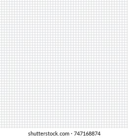 Modern textured halftone of dots on white background