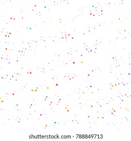 Modern textured halftone of dots on white background