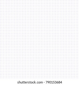 Modern textured halftone of dots on white background