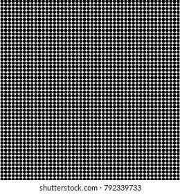 Modern textured halftone of dots on white background