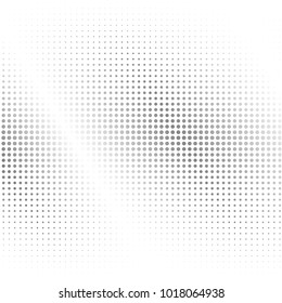 Modern textured halftone on white background