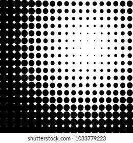 Modern textured halftone on white background