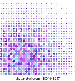 Modern textured halftone on white background