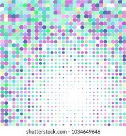 Modern textured halftone on white background