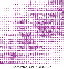Modern textured halftone on white background