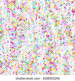 Modern textured halftone on white background