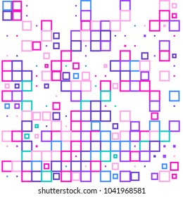 Modern textured halftone on white background