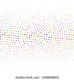 Modern textured halftone on white background