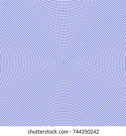 Modern textured halftone on white background