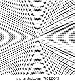 Modern textured halftone on white background