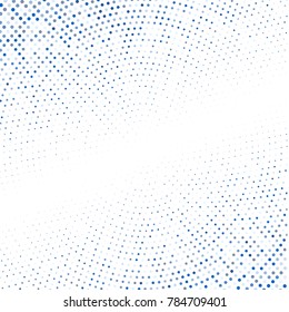 Modern textured halftone on white background
