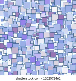 Modern textured halftone of squares on a white background