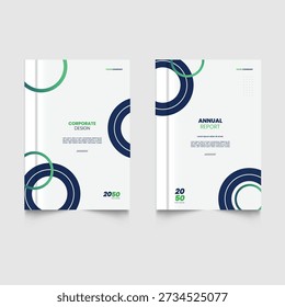 Modern theme book cover template in gradient color. A4 size book cover template for annual report, magazine, booklet, proposal, portfolio, brochure, poster