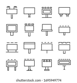 Iconos modernos de línea delgada conjunto de carteles. Símbolos de calidad superior. Programas simples para sitios web y aplicaciones móviles. Iconos de línea de vectores aislados en un fondo blanco.