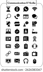 modern thin line icons set of seo optimization, web development, digital marketing, network technology, cyber security, human productivity.