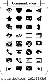 Conjunto de iconos de línea delgada moderna de optimización SEO, desarrollo de Web, marketing digital, tecnología de red, seguridad cibernética, productividad humana.