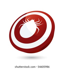 modern tick sign