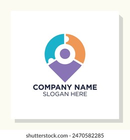 modern ticket logo design concept, ticket logo template