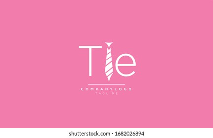 Modern TIE logo design template