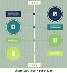 modern time line template