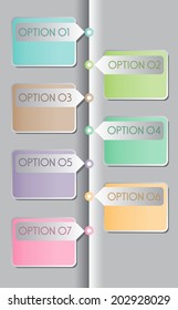 modern time line template for internet and website.