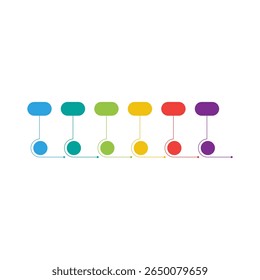 Modern Timeline Infographic Vector Illustration	