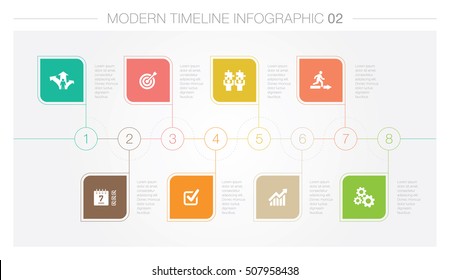 Modern Timeline Infographic-Action Plan