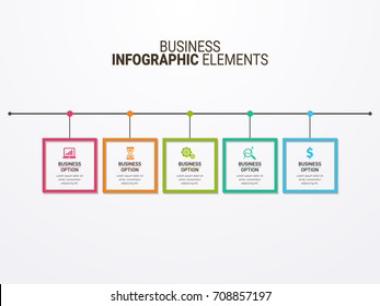 Modern Timeline Infographics 