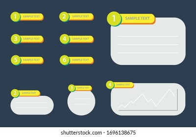 Modernes Infografik-Vektorillustration mit Timeline-Funktion 